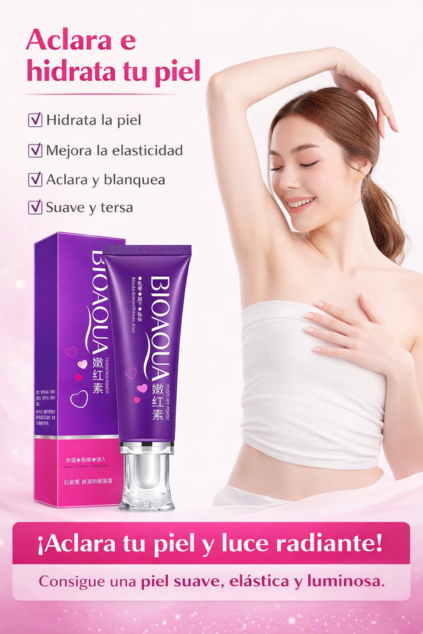 Crema aclaradora para labios vaginales y axilas